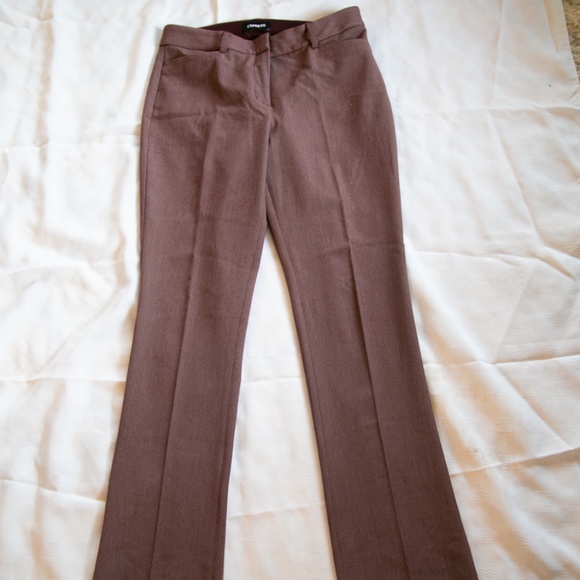 Beautiful Plum Dress Pants by Express - Picture 1 of 7